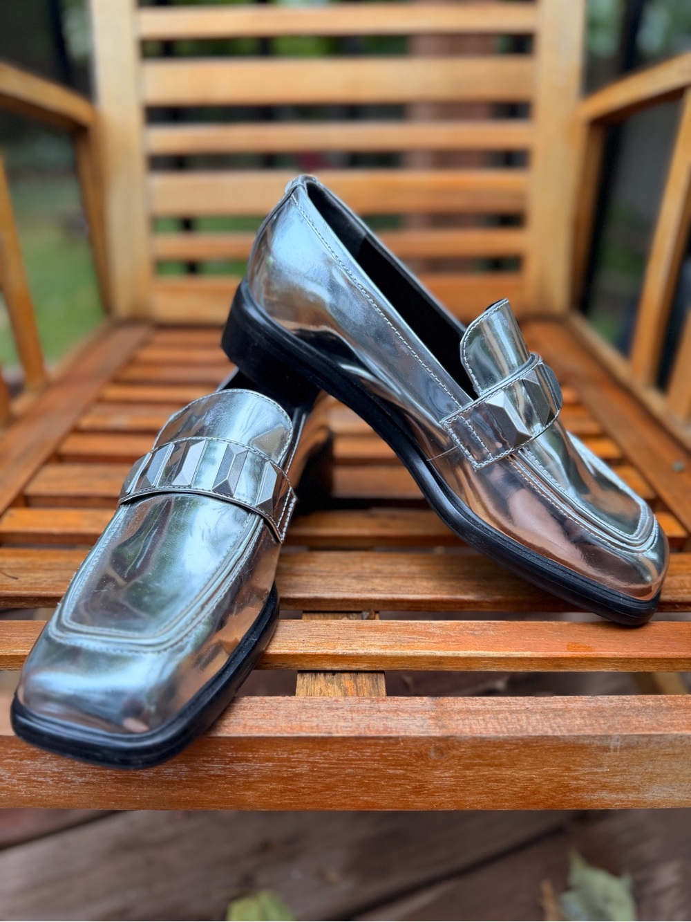 Rag & Bone silver Loafers